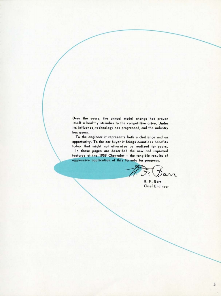1959 Chevrolet Engineering Features Booklet Page 12